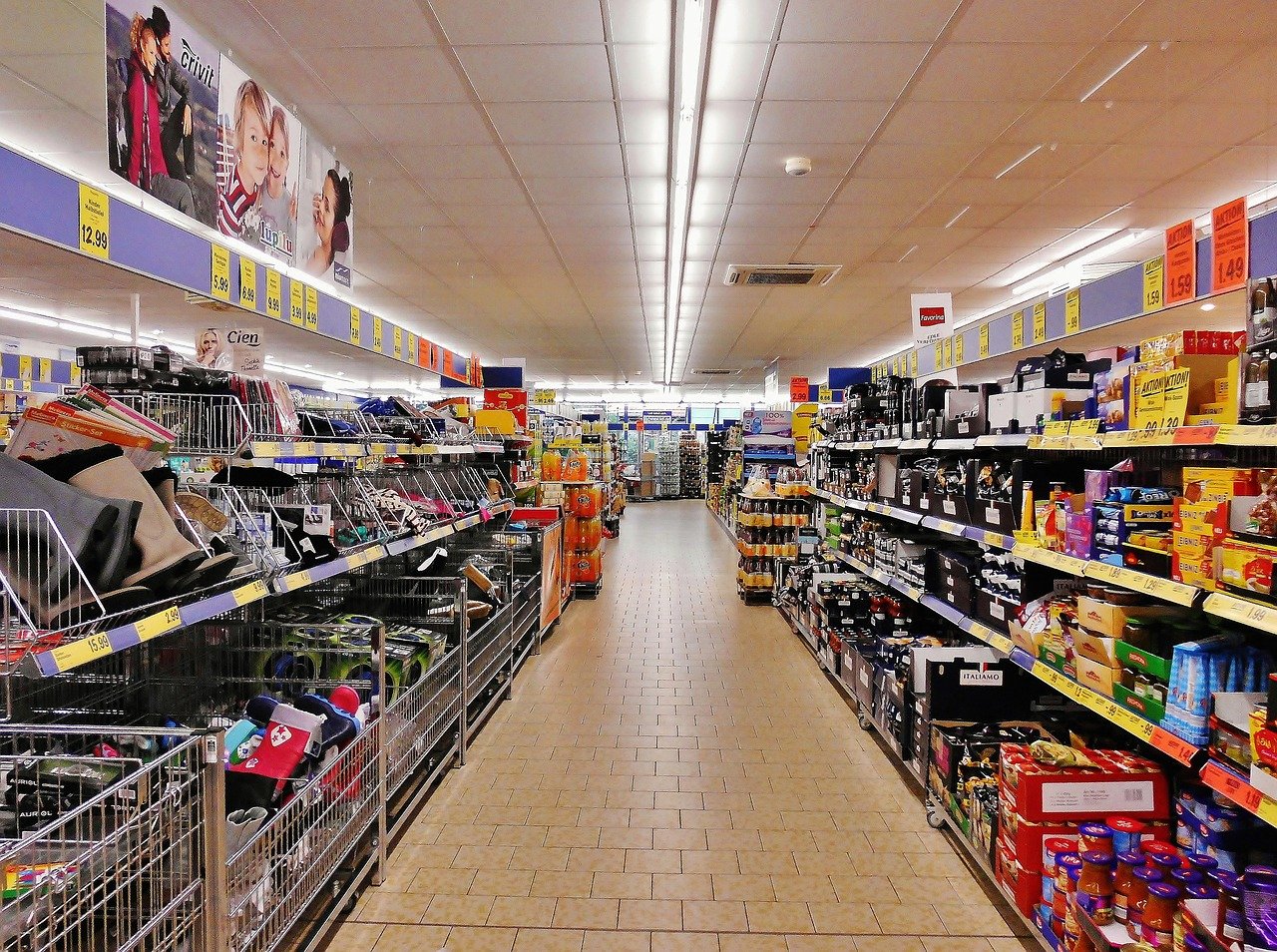 Imagem de supermercado para clientes mercados